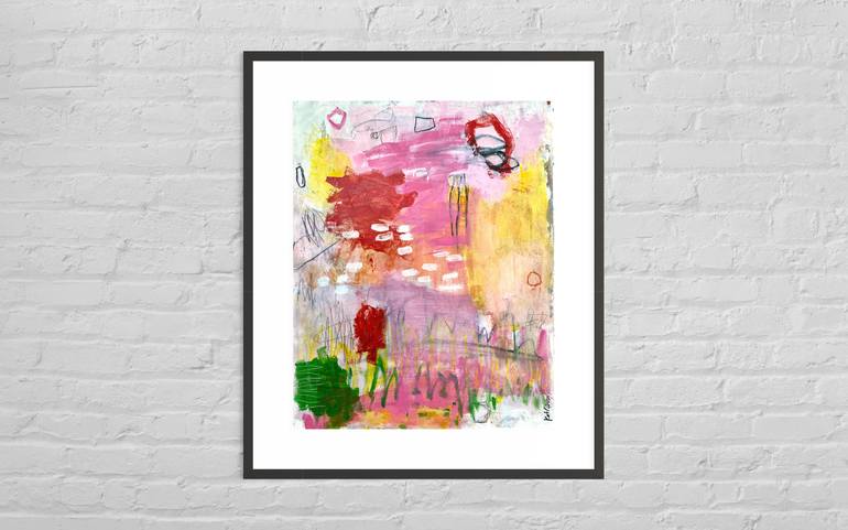 Original Abstract Expressionism Abstract Painting by Kat Crosby