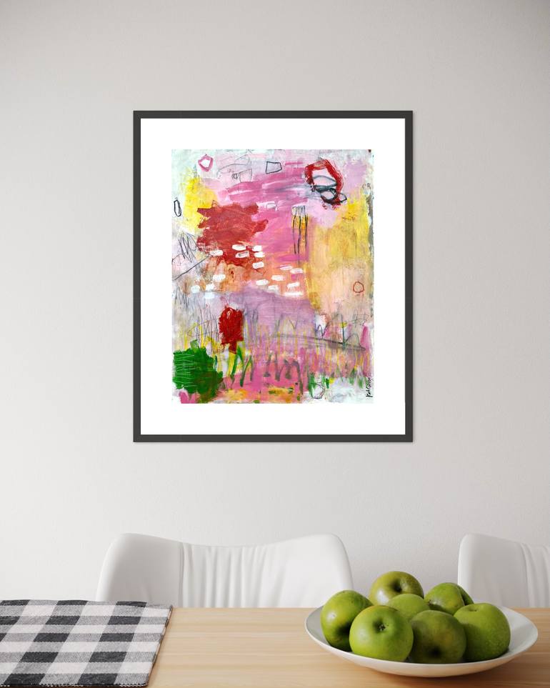 Original Abstract Expressionism Abstract Painting by Kat Crosby