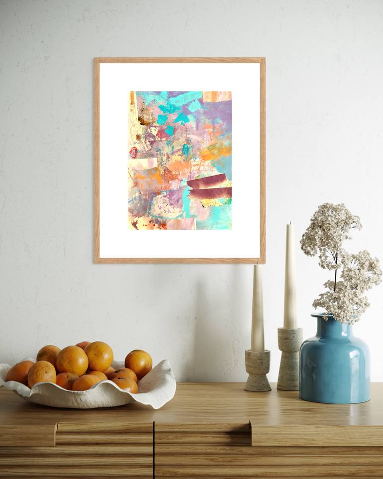 Original Abstract Expressionism Abstract Painting by Kat Crosby