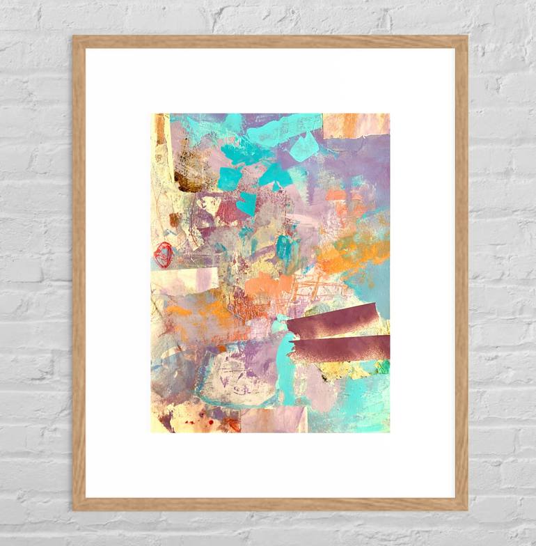 Original Abstract Expressionism Abstract Painting by Kat Crosby
