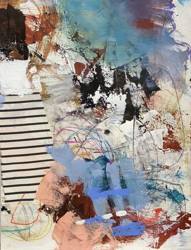 Original Abstract Expressionism Abstract Paintings by Kat Crosby