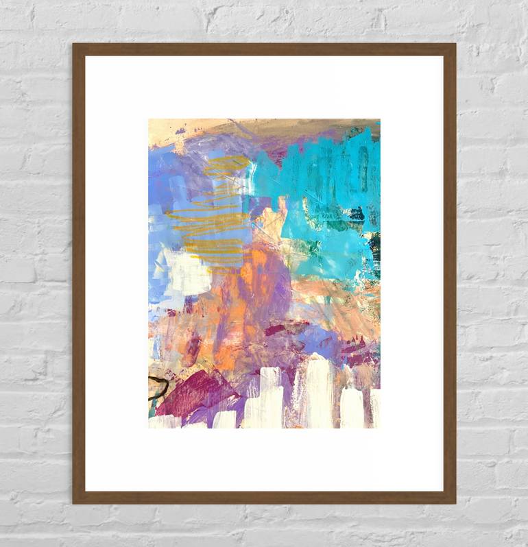 Original Abstract Expressionism Abstract Painting by Kat Crosby