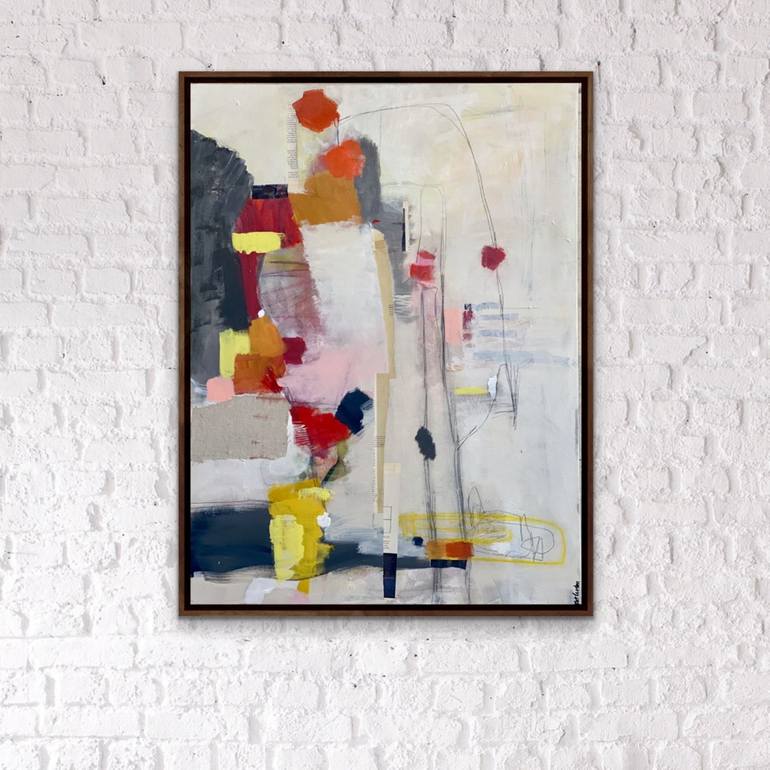 Original Abstract Expressionism Abstract Painting by Kat Crosby
