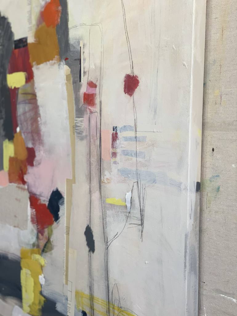 Original Abstract Expressionism Abstract Painting by Kat Crosby