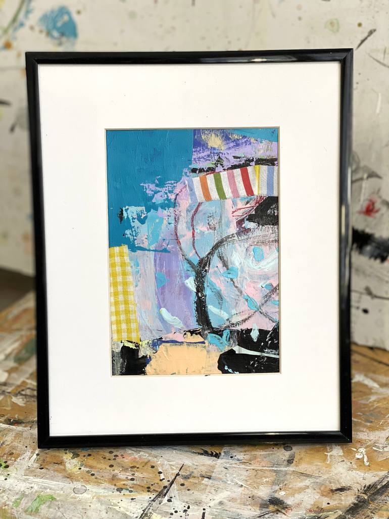 Original Abstract Expressionism Abstract Painting by Kat Crosby