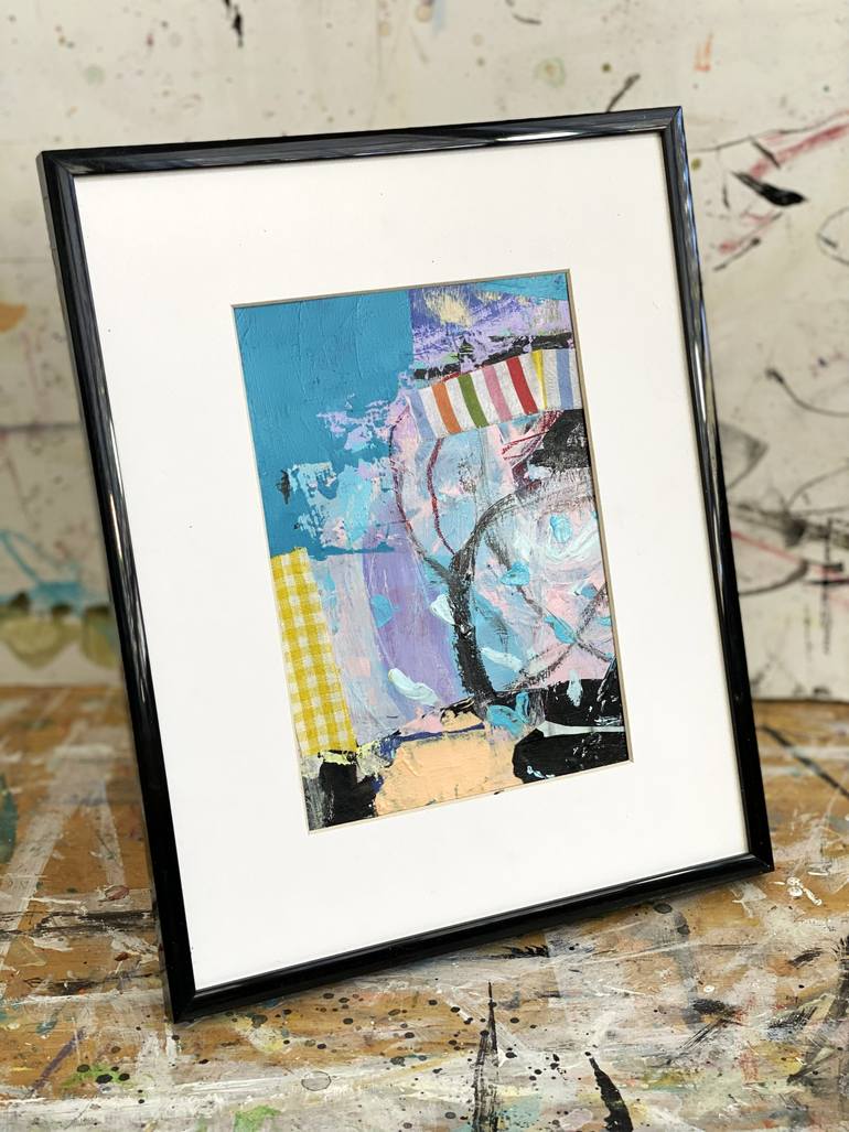 Original Abstract Expressionism Abstract Painting by Kat Crosby