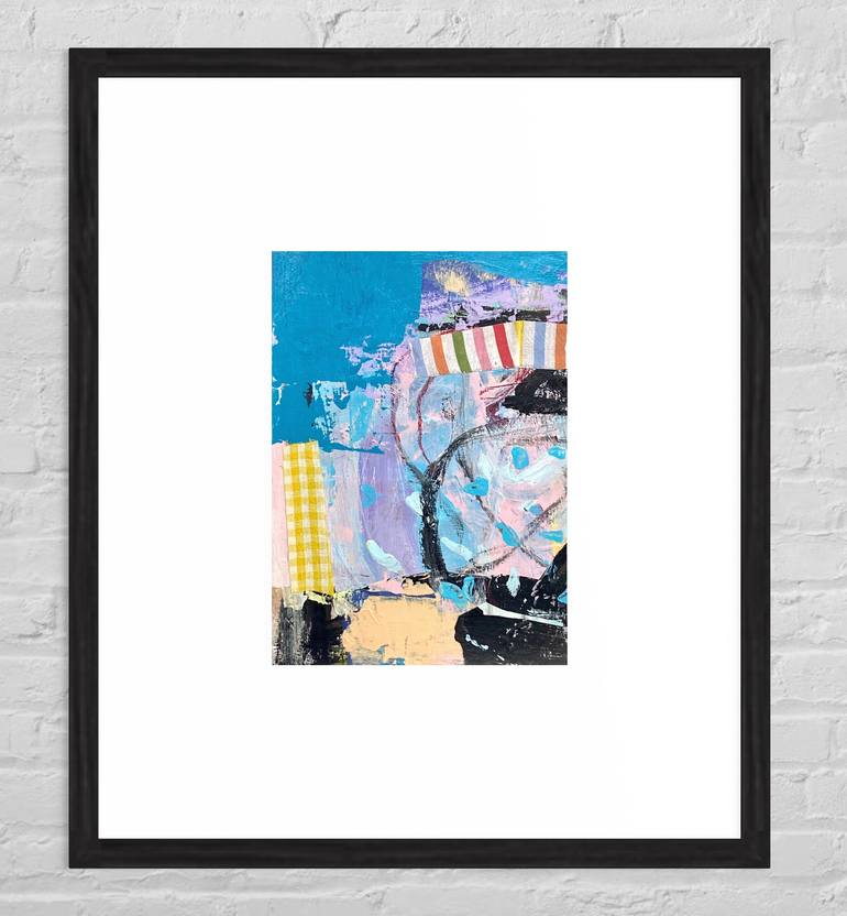 Original Abstract Expressionism Abstract Painting by Kat Crosby