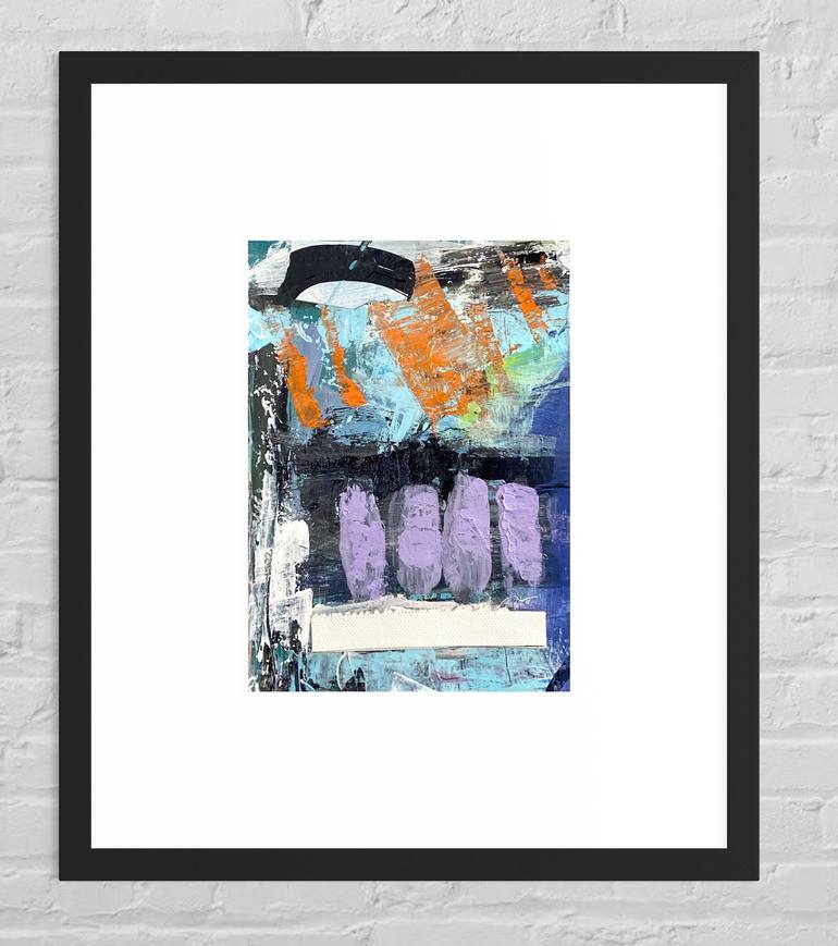 Original Abstract Expressionism Abstract Painting by Kat Crosby