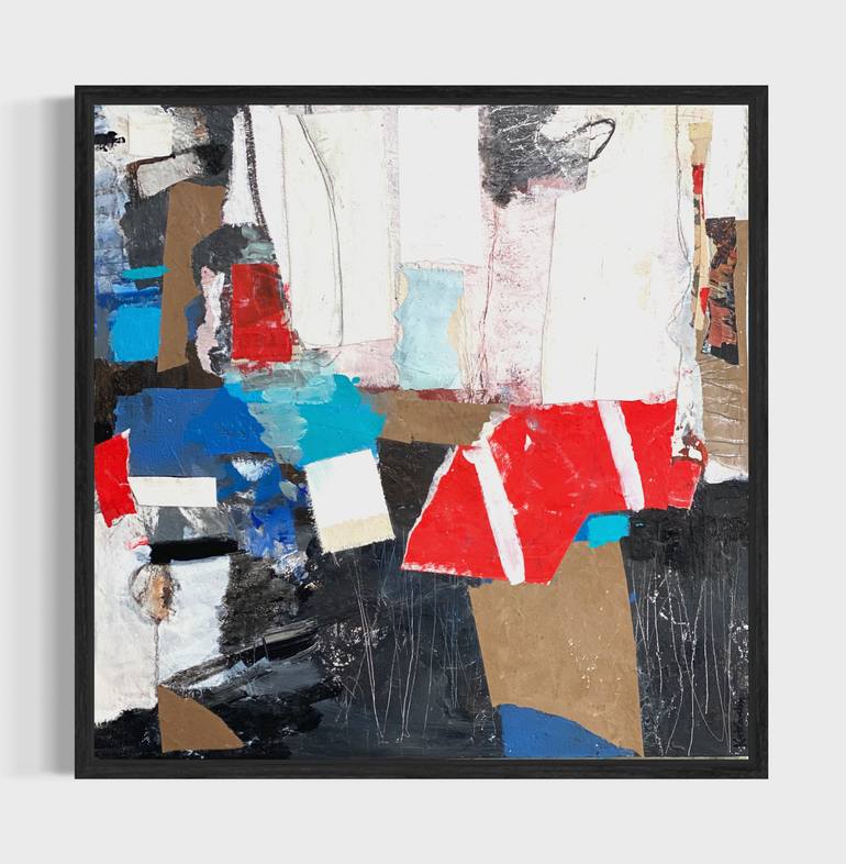 Original Abstract Expressionism Abstract Painting by Kat Crosby