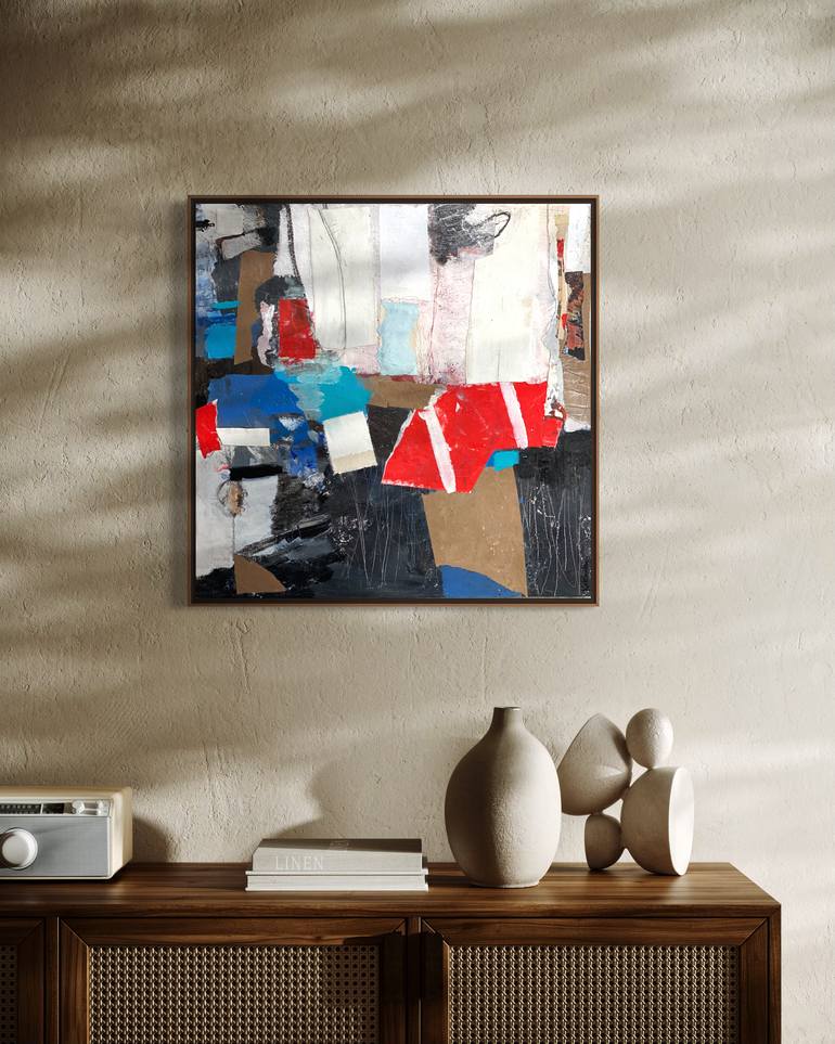 Original Abstract Expressionism Abstract Painting by Kat Crosby