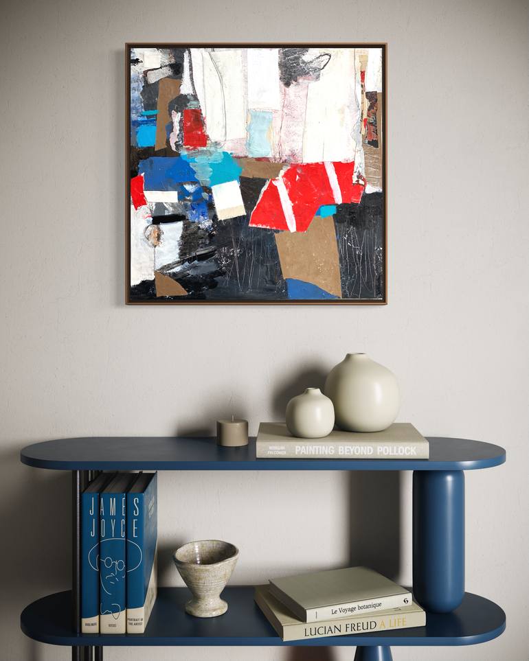 Original Abstract Expressionism Abstract Painting by Kat Crosby