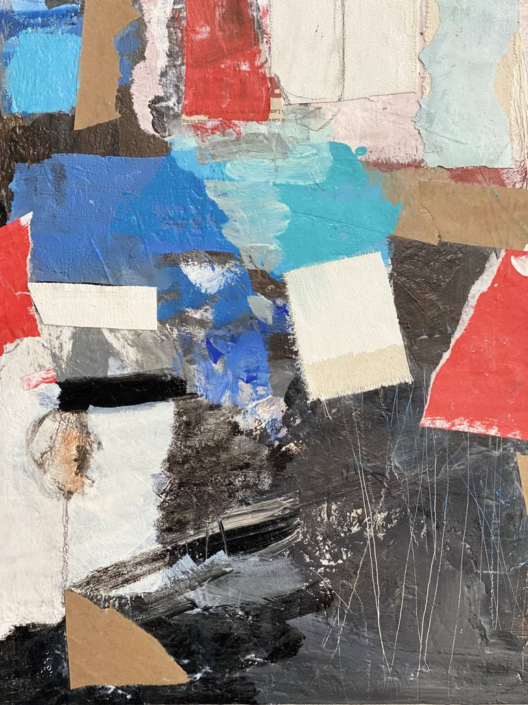 Original Abstract Expressionism Abstract Painting by Kat Crosby