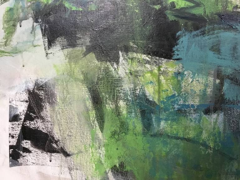 Original Abstract Expressionism Abstract Painting by Kat Crosby