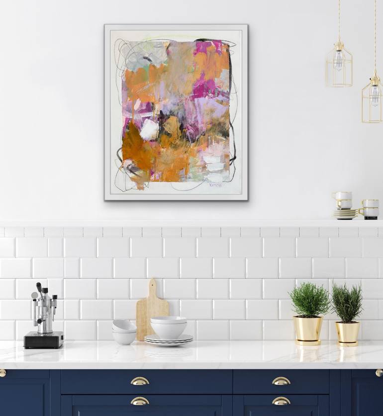 Original Abstract Painting by Kat Crosby