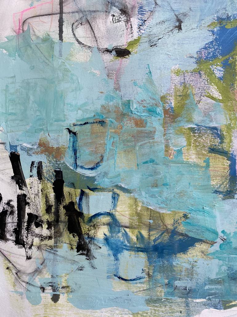 Original Abstract Painting by Kat Crosby