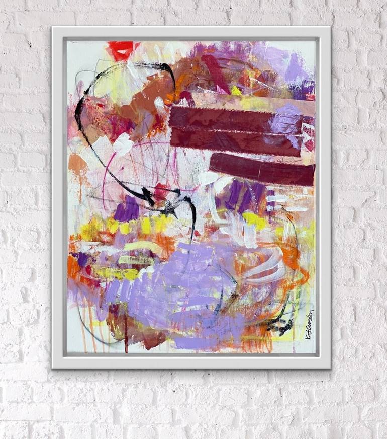 Original Abstract Painting by Kat Crosby