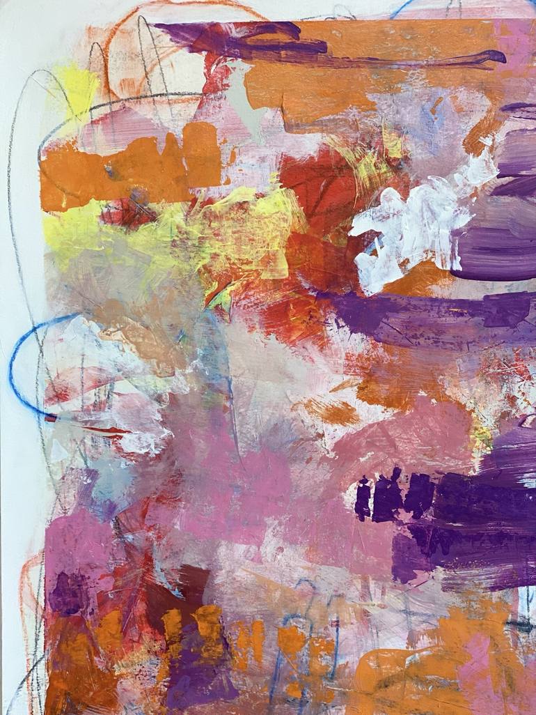 Original Abstract Painting by Kat Crosby