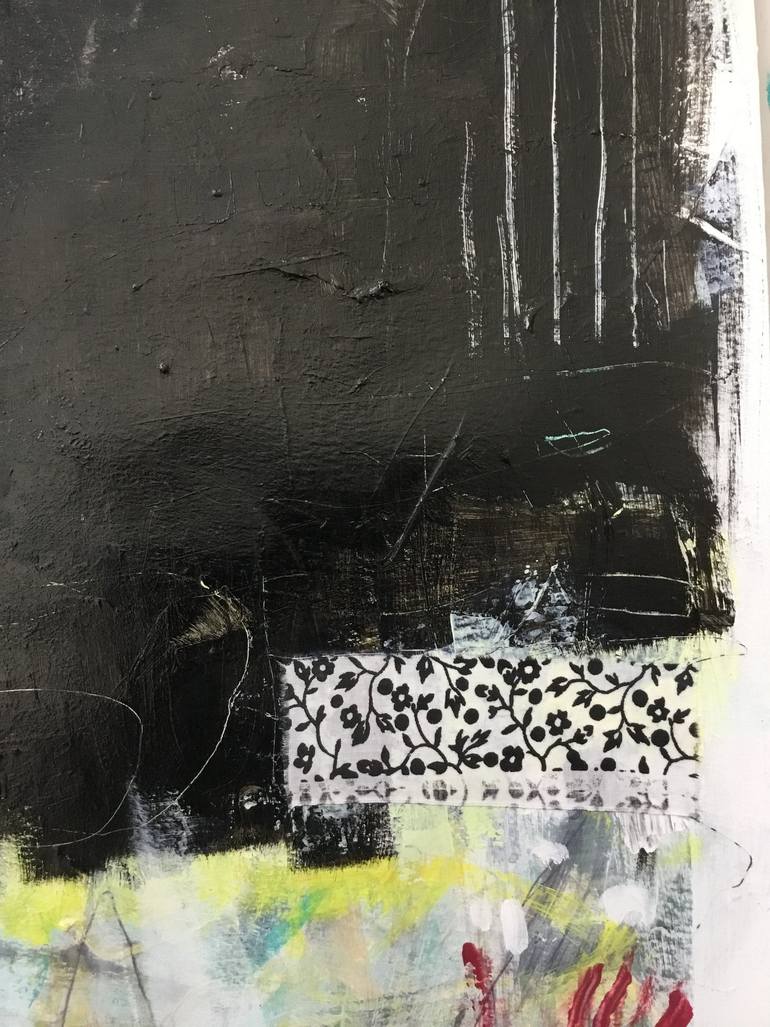 Original Abstract Expressionism Abstract Painting by Kat Crosby