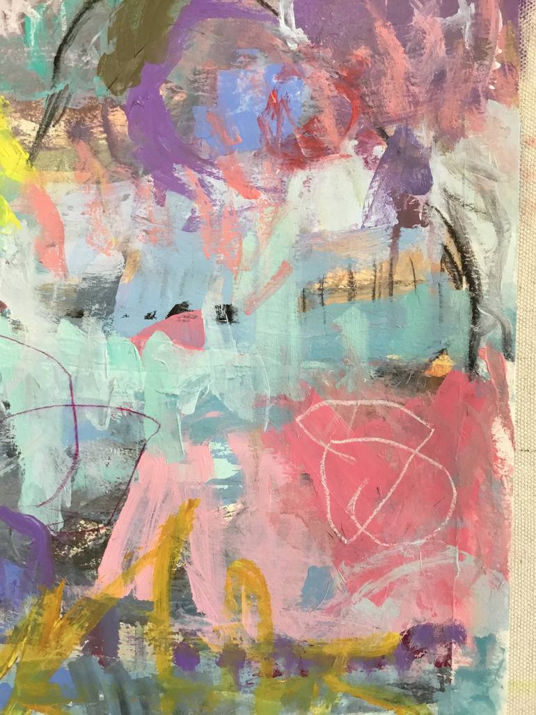 Original Abstract Expressionism Abstract Painting by Kat Crosby
