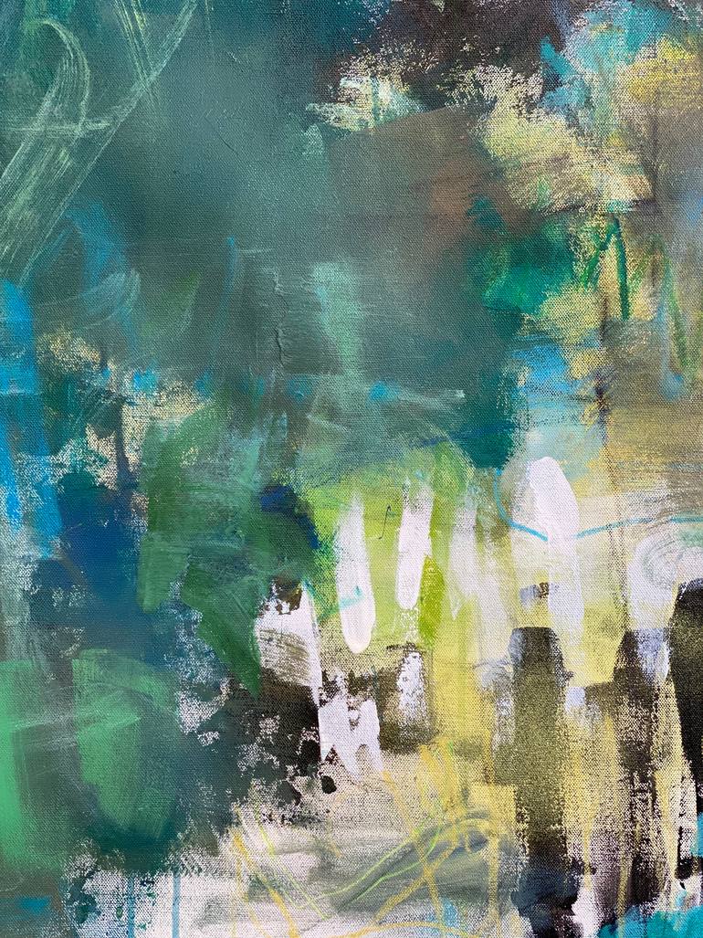 Original Abstract Expressionism Abstract Painting by Kat Crosby