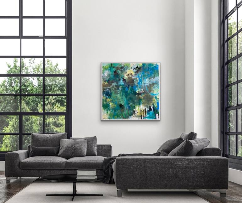 Original Abstract Painting by Kat Crosby