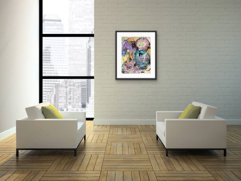 Original Abstract Expressionism Abstract Painting by Kat Crosby