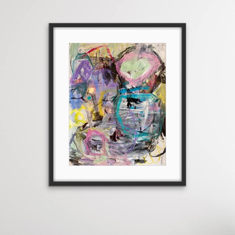 Original Abstract Expressionism Abstract Painting by Kat Crosby