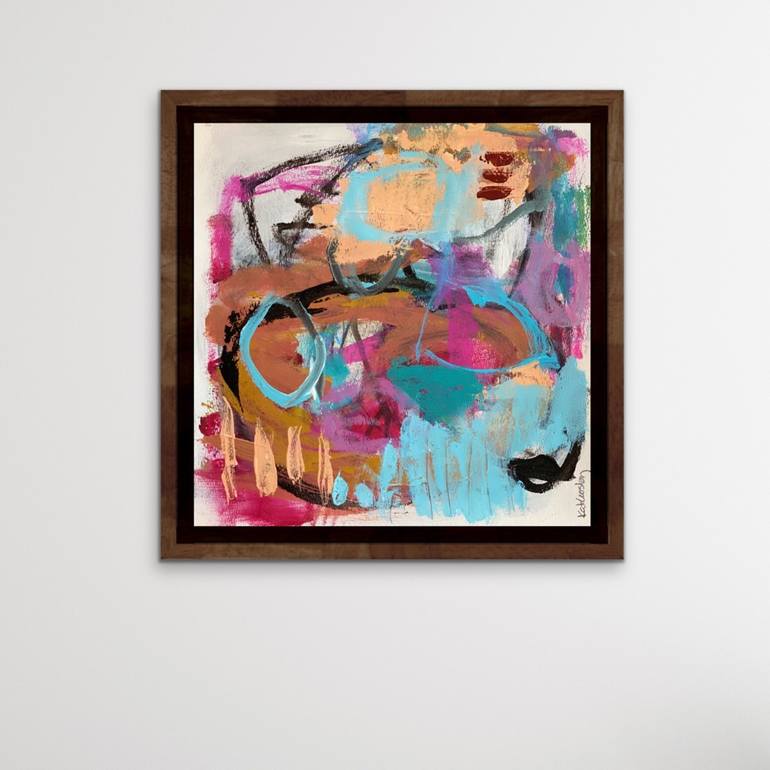 Original Abstract Painting by Kat Crosby