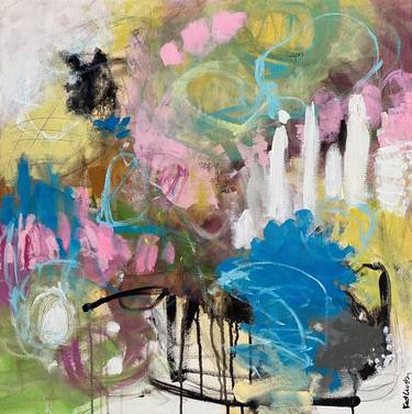 Original Abstract Paintings by Kat Crosby