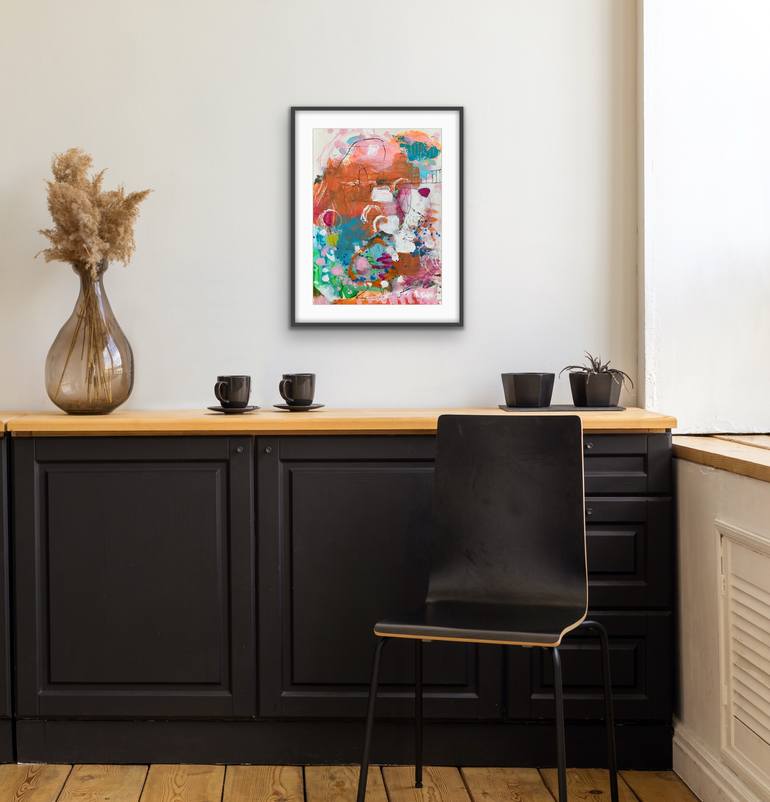 Original Abstract Expressionism Abstract Painting by Kat Crosby