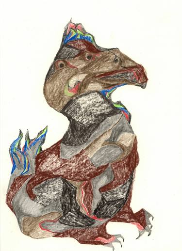 Print of Expressionism Animal Drawings by Pedro Uribe Echeverria