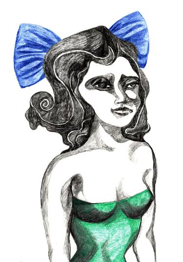 Print of Illustration Women Drawings by Pedro Uribe Echeverria