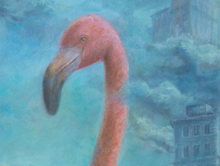 Original Surrealism Animal Painting by Nikolina Petolas