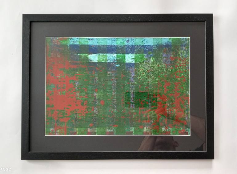 Original Abstract Expressionism Landscape Painting by Adam R Grose Ma Rwaan