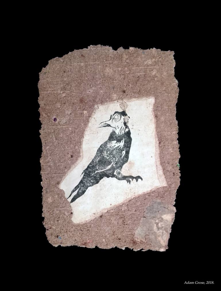 Raven-God (Muninn) - Print