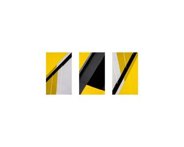 Composition jaune, noire et blanche - Limited Edition 1 of 7 thumb