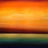 Shimmering Yellow Sky by Dan Brambilla