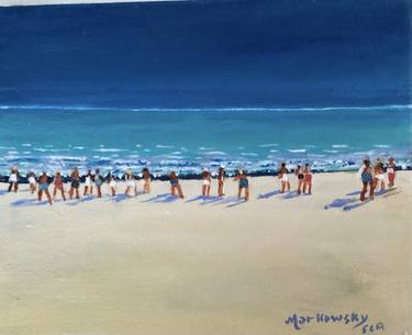 Original Beach Paintings by Martha Markowsky