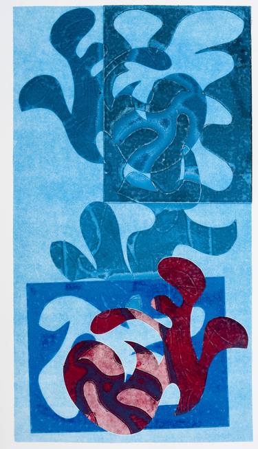 Original Abstract Printmaking by Ann McIntyre