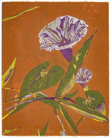 Original Realism Floral Printmaking by Ann McIntyre