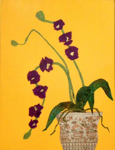 Sunshine Purple Orchids SOLD thumb