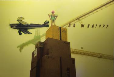 Original Surrealism People Painting by Claudio Coltura