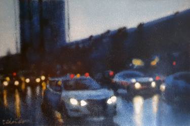 Original Figurative Cities Paintings by Claudio Coltura