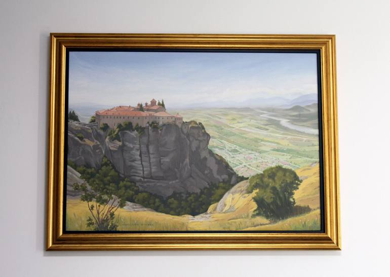 Original Landscape Painting by Ciprian Mihailescu