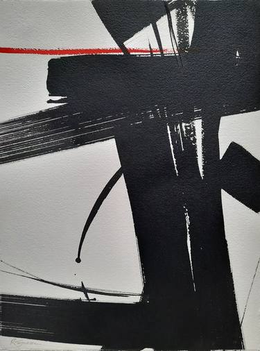Original Abstract Drawings by Cyril Réguerre