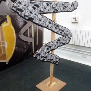 'Set-up' (Detail) untitled structure
