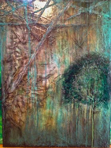 Original Abstract Tree Paintings by Kellie Thomas-Walker