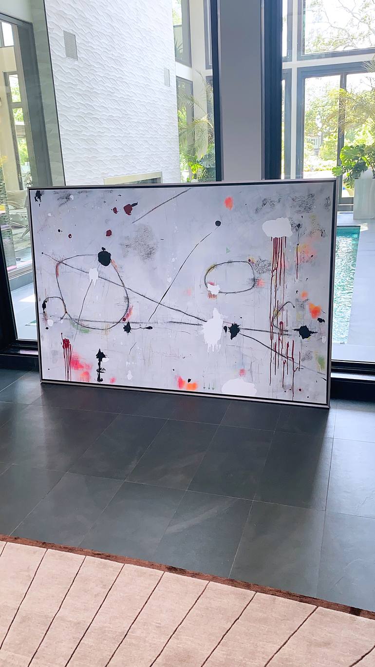 Original Abstract Painting by Oshi Rabin