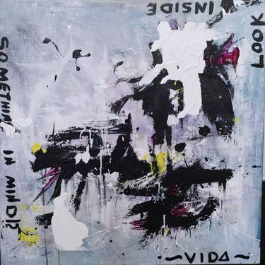 Original Abstract Expressionism Abstract Paintings by Oshi Rabin