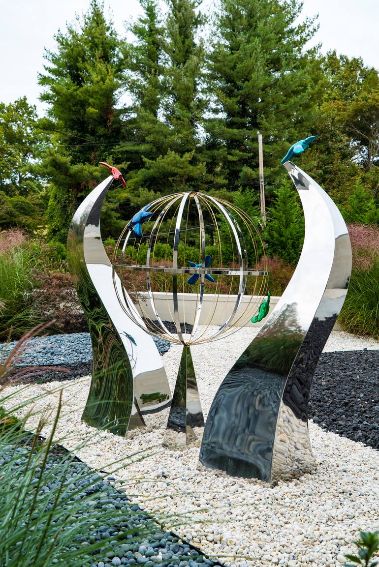 Original Conceptual Abstract Sculpture by Oshi Rabin